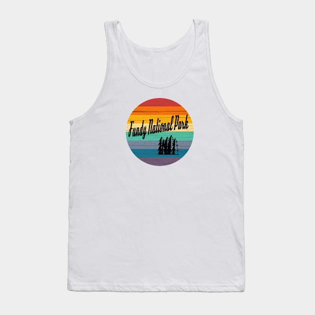 Fundy National Park Canada travel souvenir Tank Top by artsytee